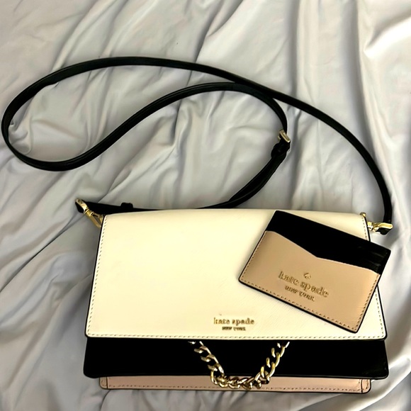 Kate Spade shoulder bag and matching card holder - Picture 1 of 15